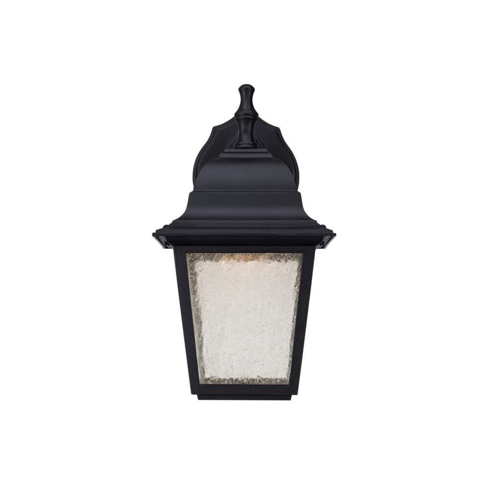 Westinghouse One-Light Lantern Integrated LED Outdoor Wall Black, large image number 3