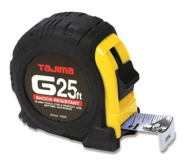 Tajima 25 Ft. Easy-To-Read Standard Scale Tape Measure