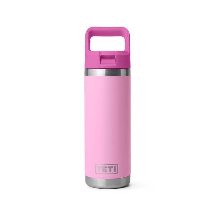 YETI 18oz Rambler Water Bottle with Straw Cap