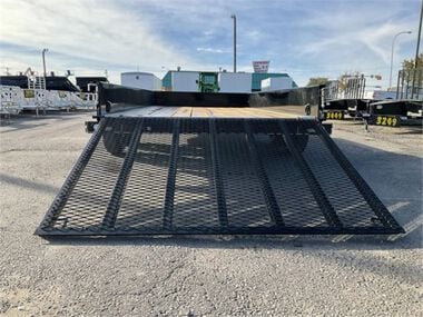 Doolittle Trailer Mfg Steel Sided Open Utility Trailer 14'x77in Tandem Axle HD Pro Toolbox, large image number 8