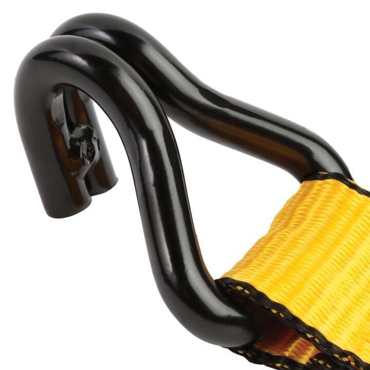 DEWALT 2in x 27' Ratchet Tie Down Strap Heavy Duty 10000 LB Break Strength 1pk, large image number 1