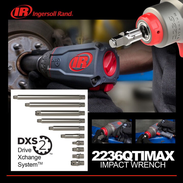 Ingersoll Rand DXS2 1/2 Inch Air Impact Wrench 1500 Ft-Lb, large image number 7
