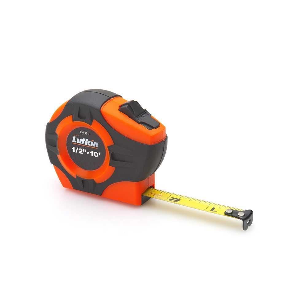 Crescent Lufkin Engineer's Tape Measure 1 In. x 25 Ft. Hi-Viz Orange P1000, large image number 1