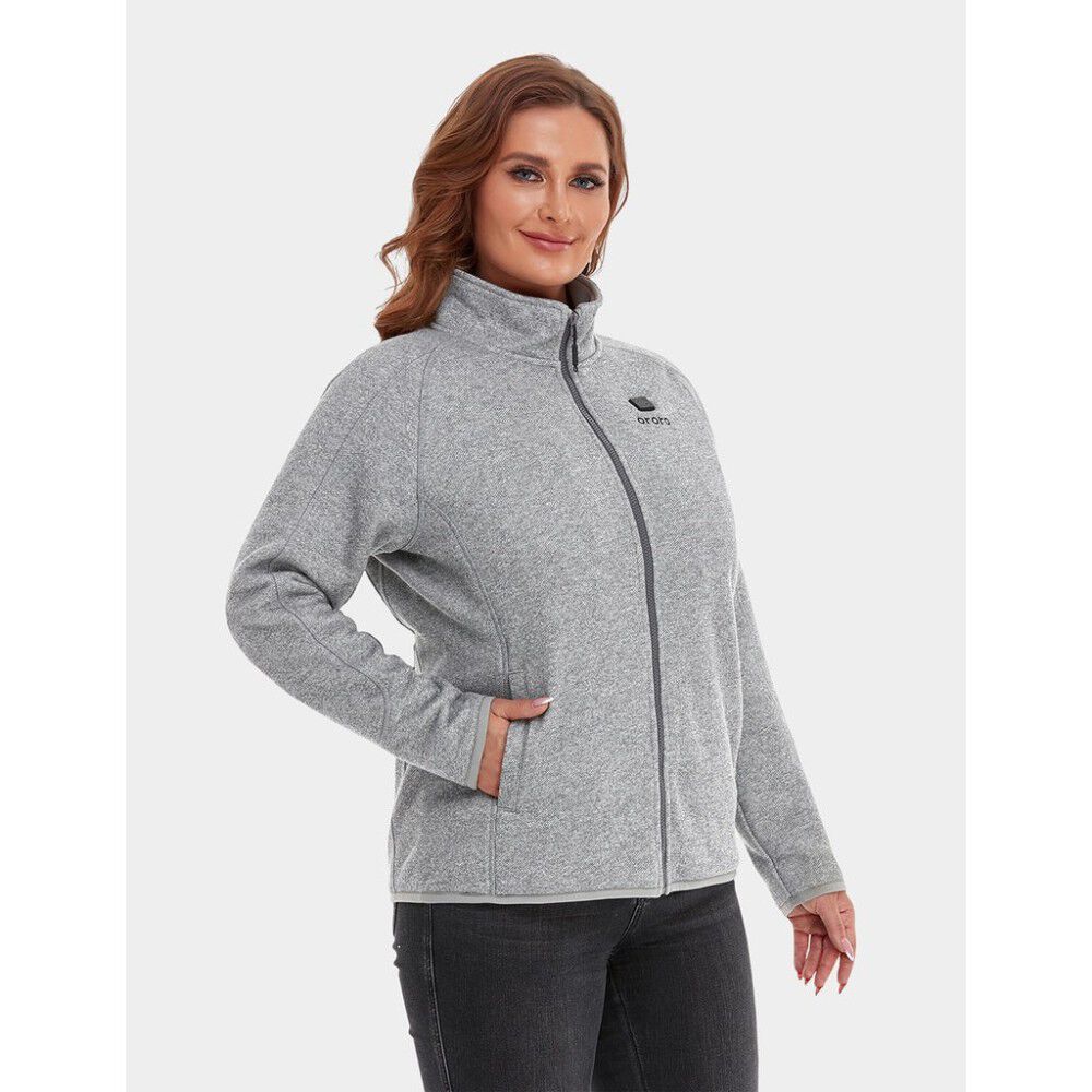 Womens 2x fleece jacket best sale