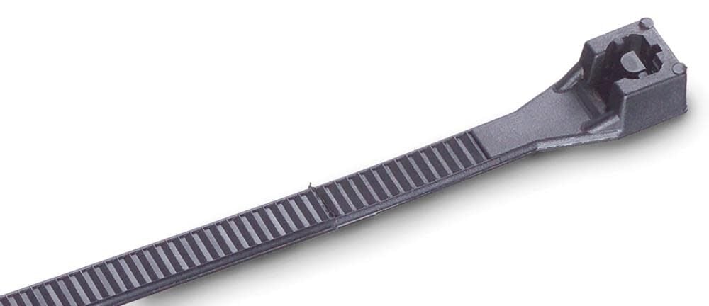 Gardner Bender Heavy Duty 21-in. UV Black Cable Tie 175 lb. Tensile Strength 50-Pack, large image number 1