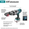 Makita 18V LXT Lithium-Ion Brushless Cordless Rebar Cutter Kit (5.0Ah), small image number 2