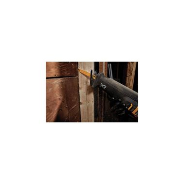 DEWALT 6 In. 3 TPI Taper Back Bi-Metal Reciprocating Blade (5 pack), large image number 4