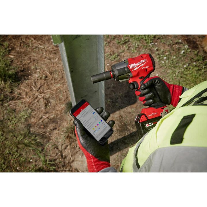 Milwaukee M18 FUEL 1/2 in Controlled Mid-Torque Impact Wrench (Bare Tool) with TORQUE-SENSE Pin Detent, large image number 8