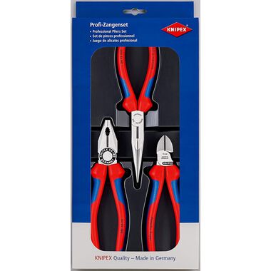 Knipex Pliers Assembly Set in Plastic Deep Drawn Tray 3pc
