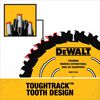 DEWALT ToughTrack 7 1/4 Inch 24T  Pack of 10 Circular Saw Blades, small image number 4