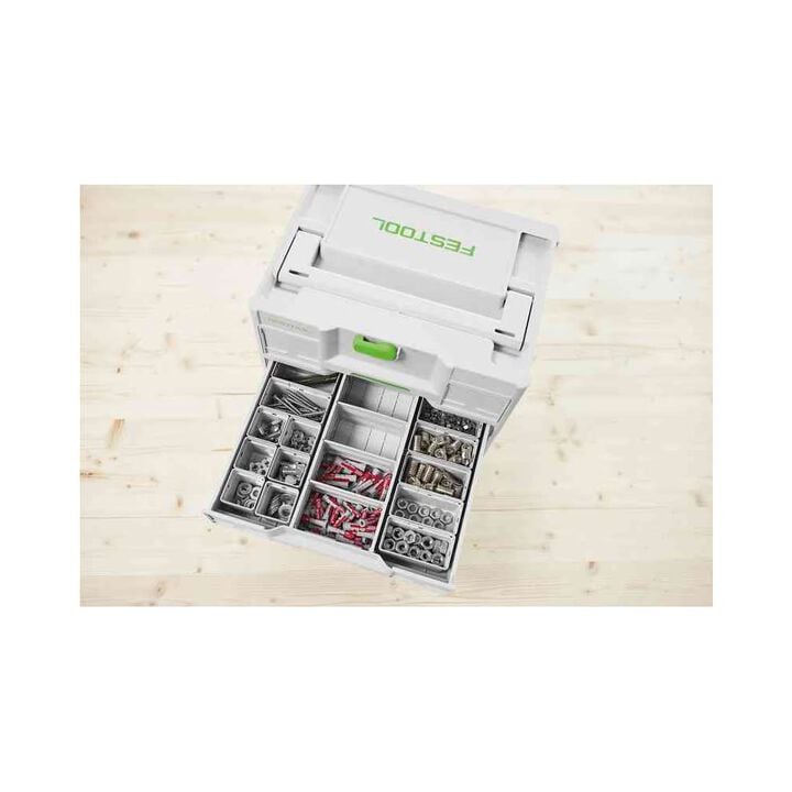 Festool 50x50/50x100x68-Set 50 x 50/100 x 68 mm Plastic Containers Set, large image number 3