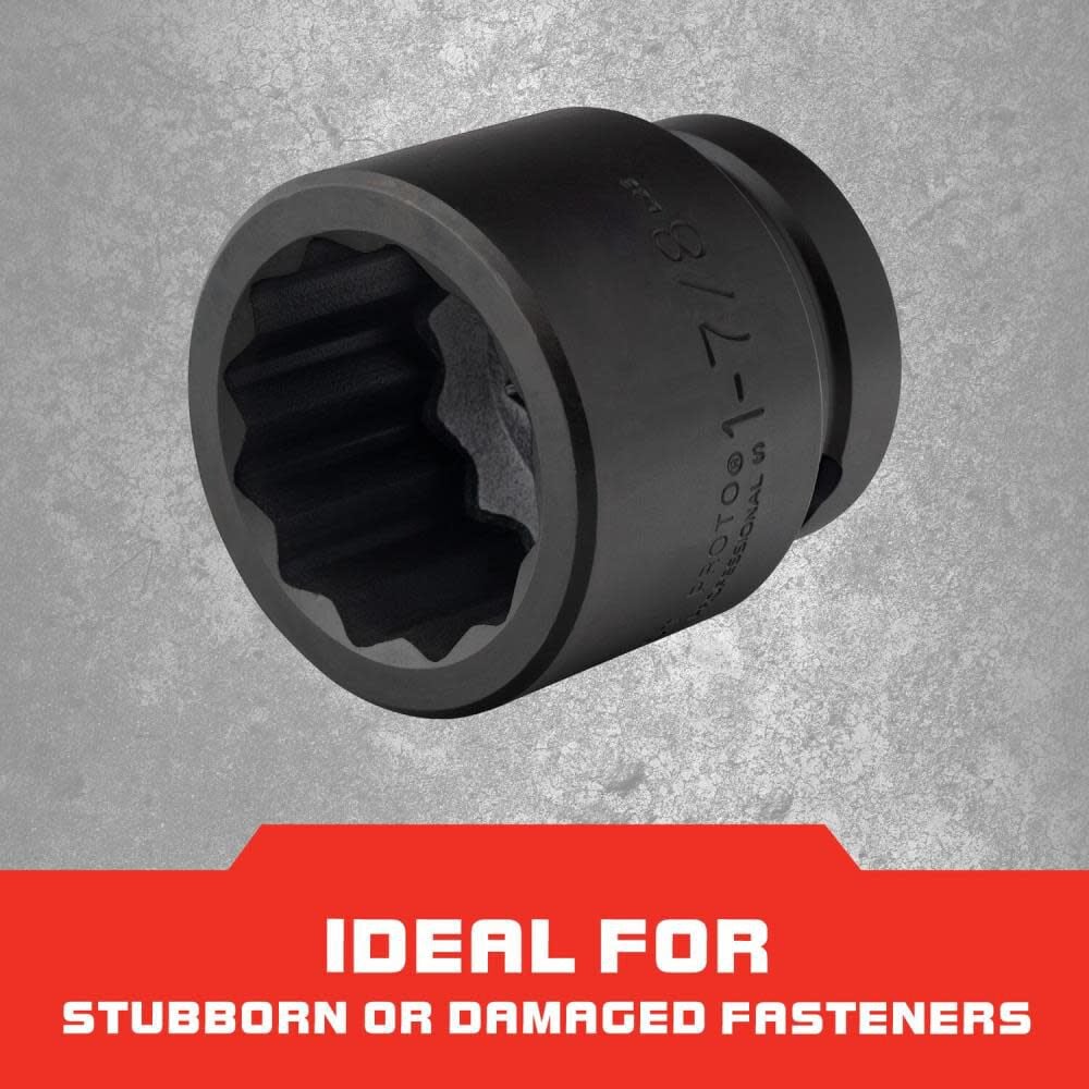 Proto 1in Drive Impact Socket 1-7/8in - 12 Point, large image number 4