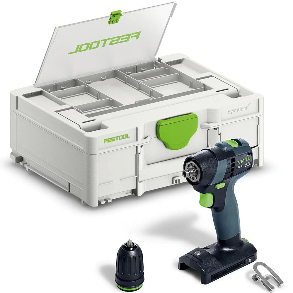 Festool Cordless 18V Battery-Powered Drill TXS 18-Basic (Bare Tool), large image number 1