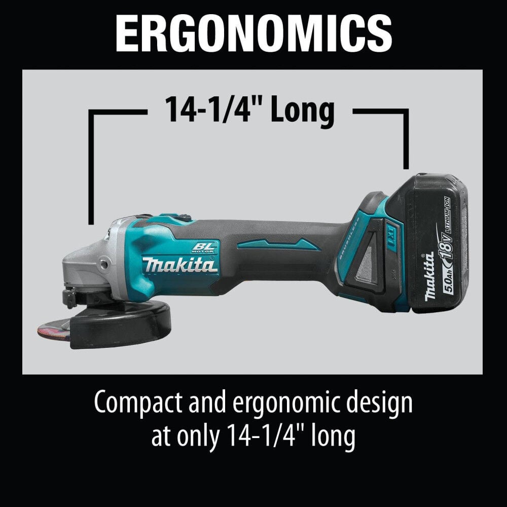 Makita 18V LXT Lithium-Ion Brushless Cordless 6 Piece Combo Kit, large image number 11