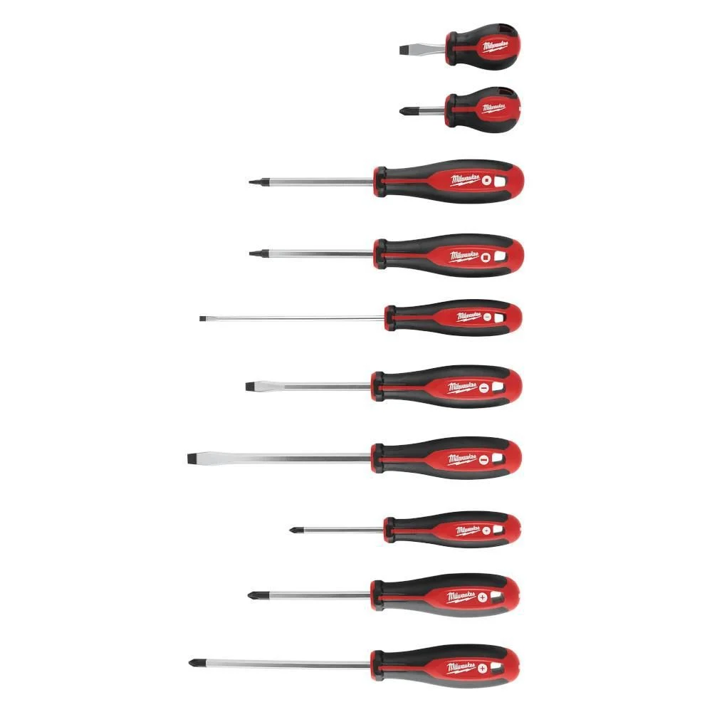 Milwaukee 10 Piece Screwdriver Kit, large image number 1