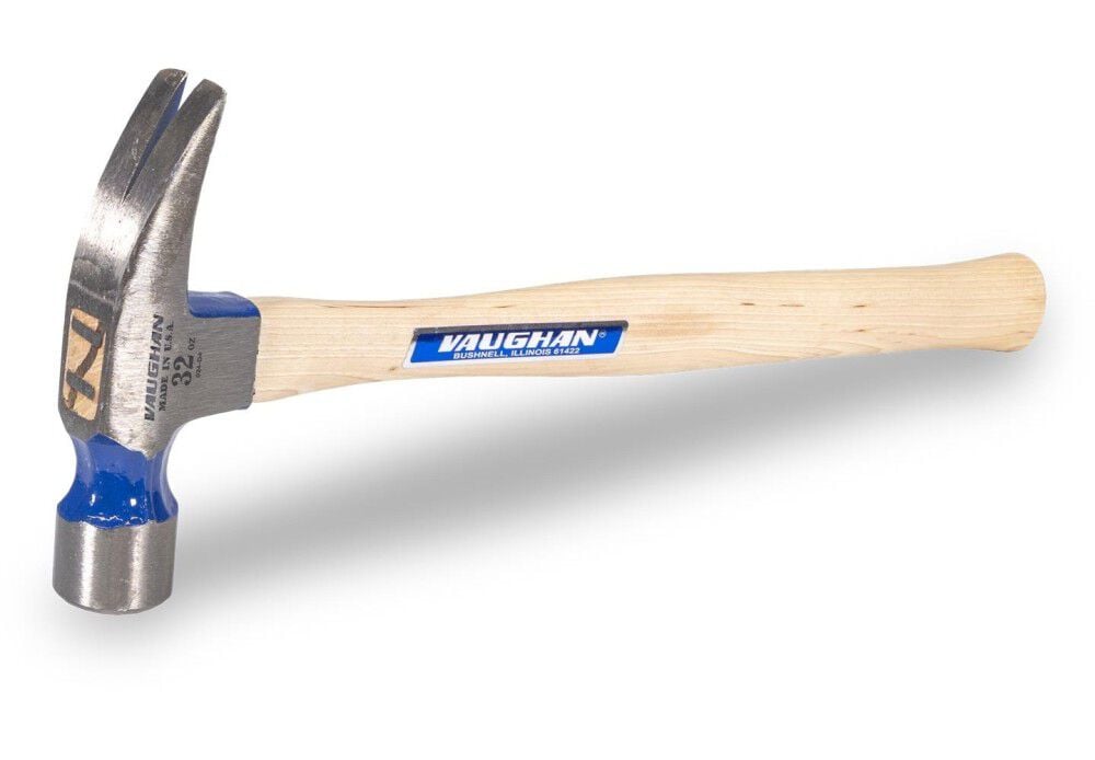 Vaughan 32 Oz Smooth Face 999 Hammer with Hickory Handle, large image number 1