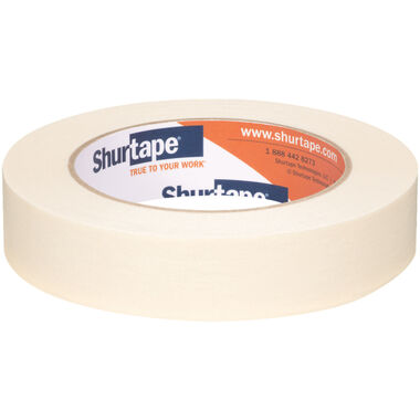 Shurtape CP 105 General Purpose Masking Tape Natural 24mm x 55m-1 Roll, large image number 0