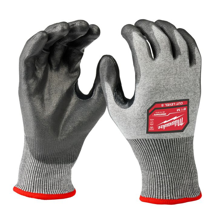 Milwaukee Cut Level 5 High Dexterity Polyurethane Dipped Gloves, large image number 0