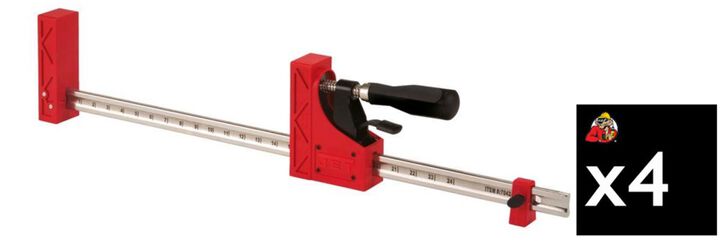 JET 50 Inch Parallel Clamp Pack of 4