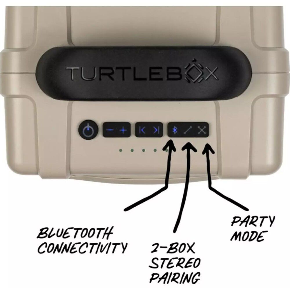 Turtlebox Cub Speaker Tan, large image number 5