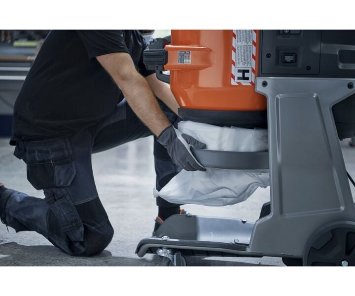 Husqvarna Construction DE 120 SH 3HP 120V 241 CFM Electric HEPA Dust Extractor Reconditioned, large image number 9