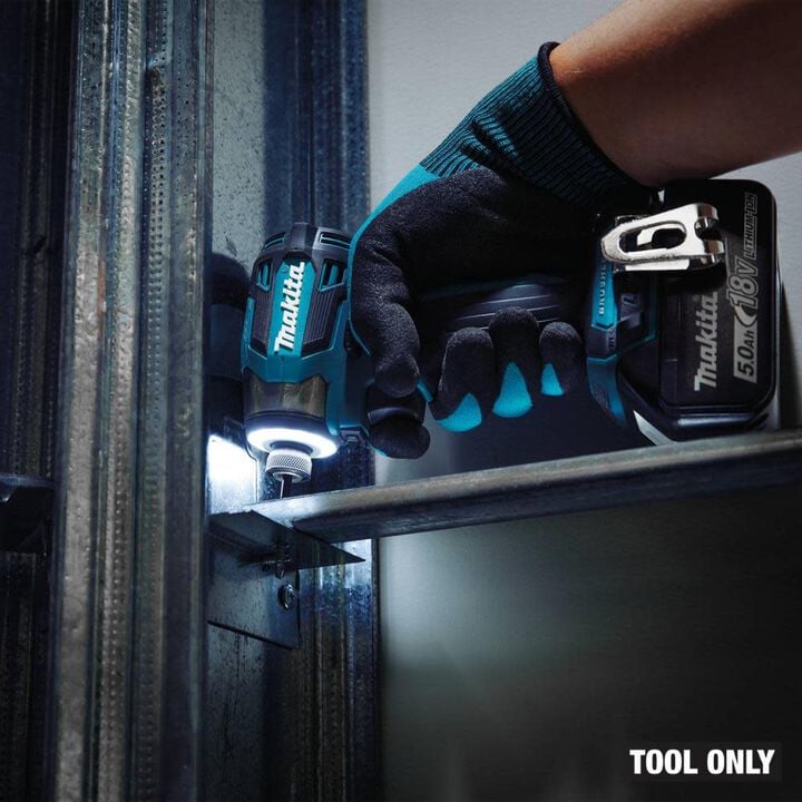 Makita 18V LXT Lithium Ion Brushless Cordless Quick Shift Mode 4 Speed Impact Driver Tool Only & ImpactX 100 pc. Driver Bit Set Bundle, large image number 15