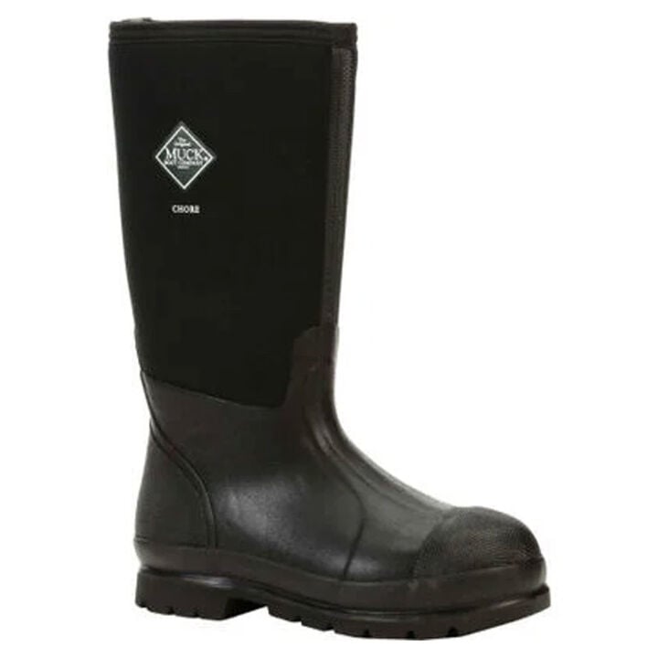 Muck Boots Mens Chore Hi Boots Black Size 16