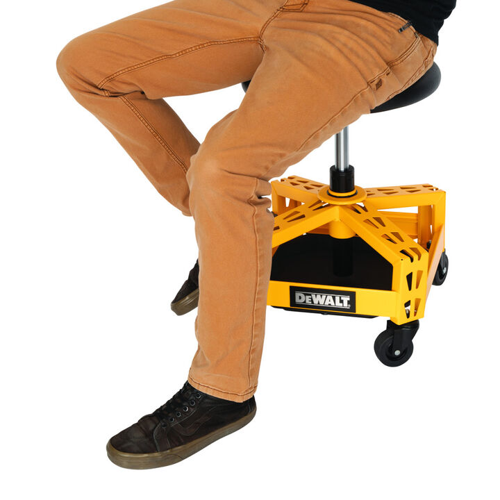 DEWALT Adjustable Shop Stool with Casters, large image number 6