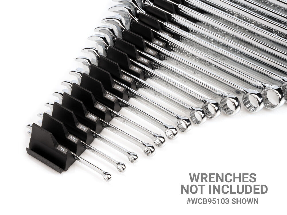 Tekton 40-Tool Modular Wrench Organizer Set Black, large image number 2