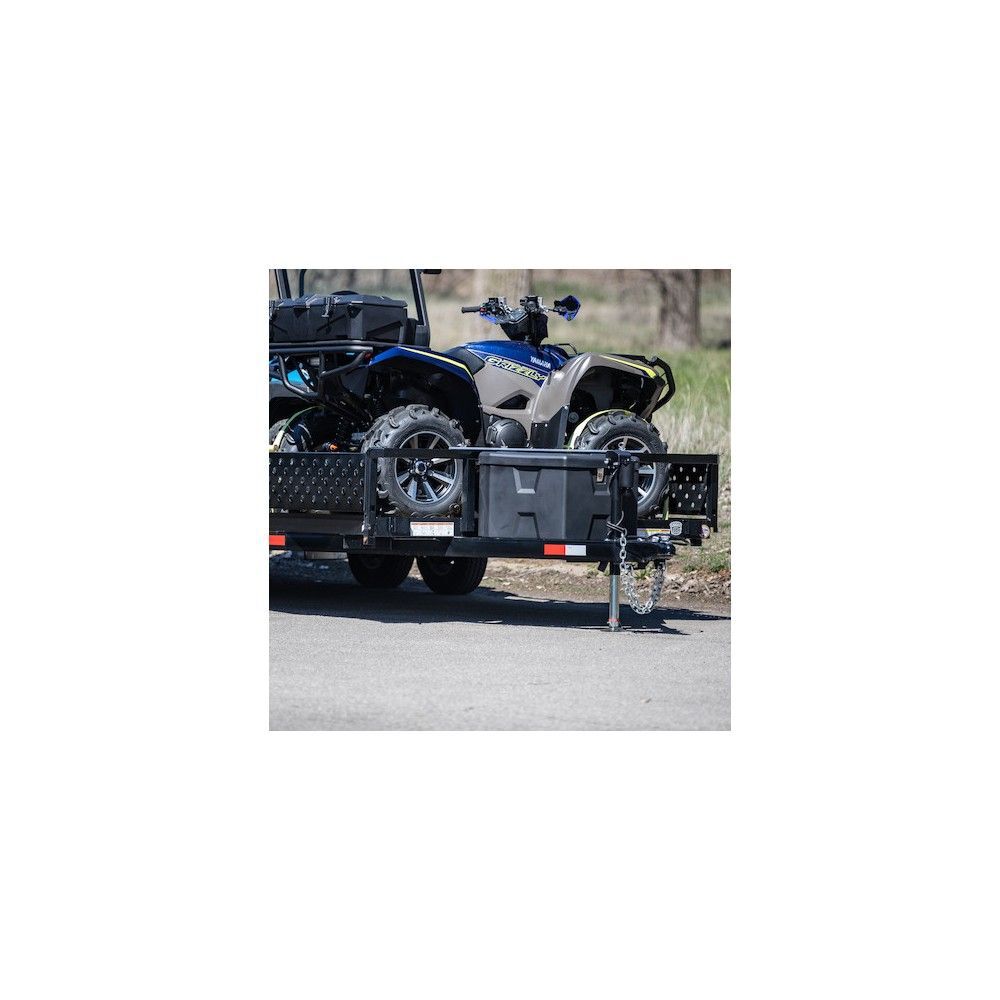 Buyers Products Company 36 Inch Wide Black Poly Trailer Tongue Truck Box, large image number 20