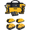 DEWALT 20V MAX Drill Driver/Impact Combo Kit & Battery Pack Bundle, small image number 1