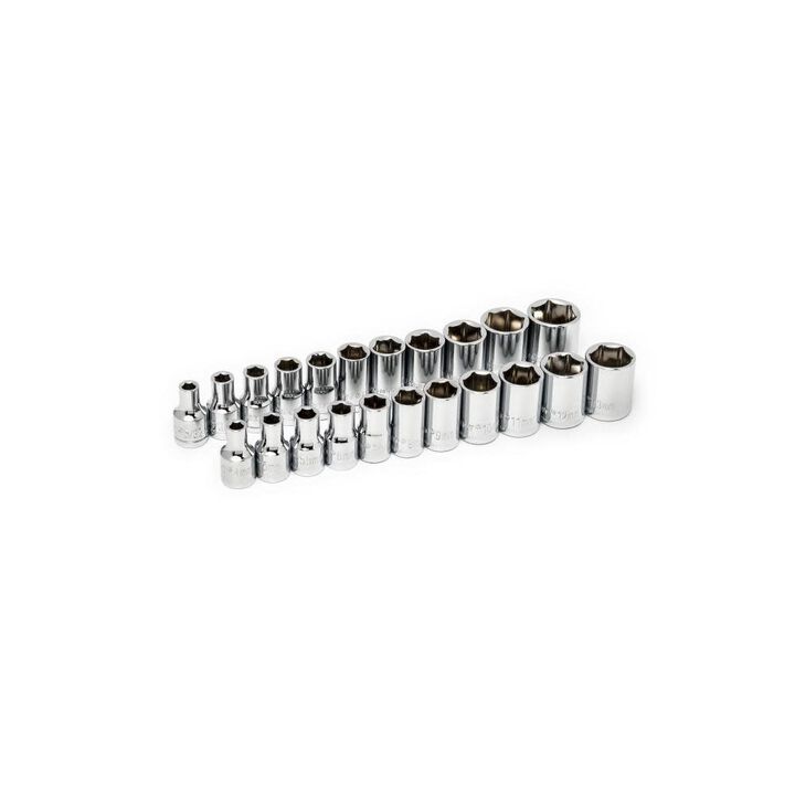 Crescent Promotional 150 Piece 1/4 Inch and 3/8 Inch Drive 6 Point SAE/Metric Professional Tool Set, large image number 5