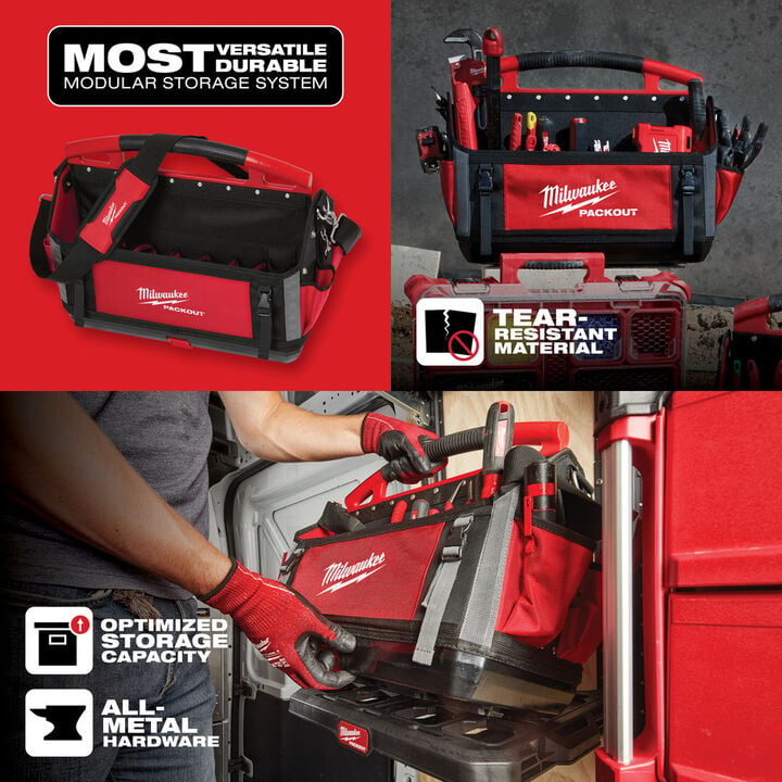 Milwaukee 20 in. PACKOUT Tote, large image number 5