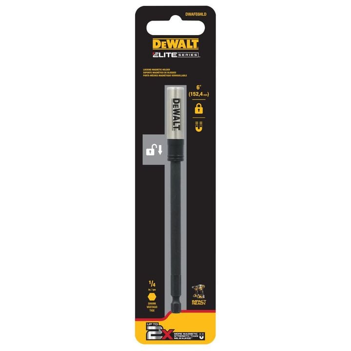 DEWALT Elite Series 6 Inch Bit Holder, large image number 2