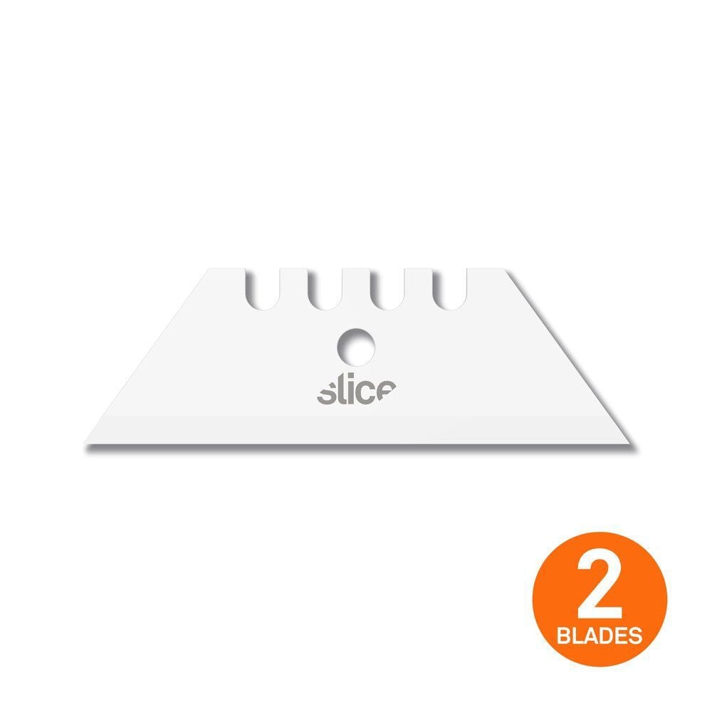 Slice Utility Blade Pointed Tip Ceramic 2pk, large image number 1