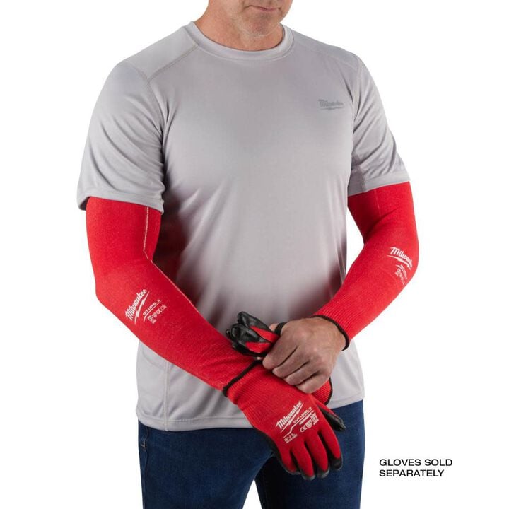 Milwaukee Cut Level 3 Protective Sleeves - 16 Inch, large image number 4