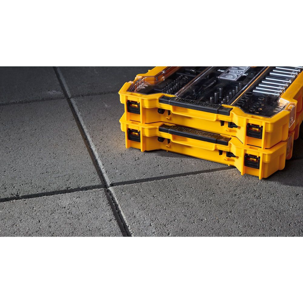 DEWALT Promotional 131 pc. 1/4 in. and 3/8 in. Mechanic Tool Set with TOUGHSYSTEM 2.0 Shallow Tool Trays, large image number 6