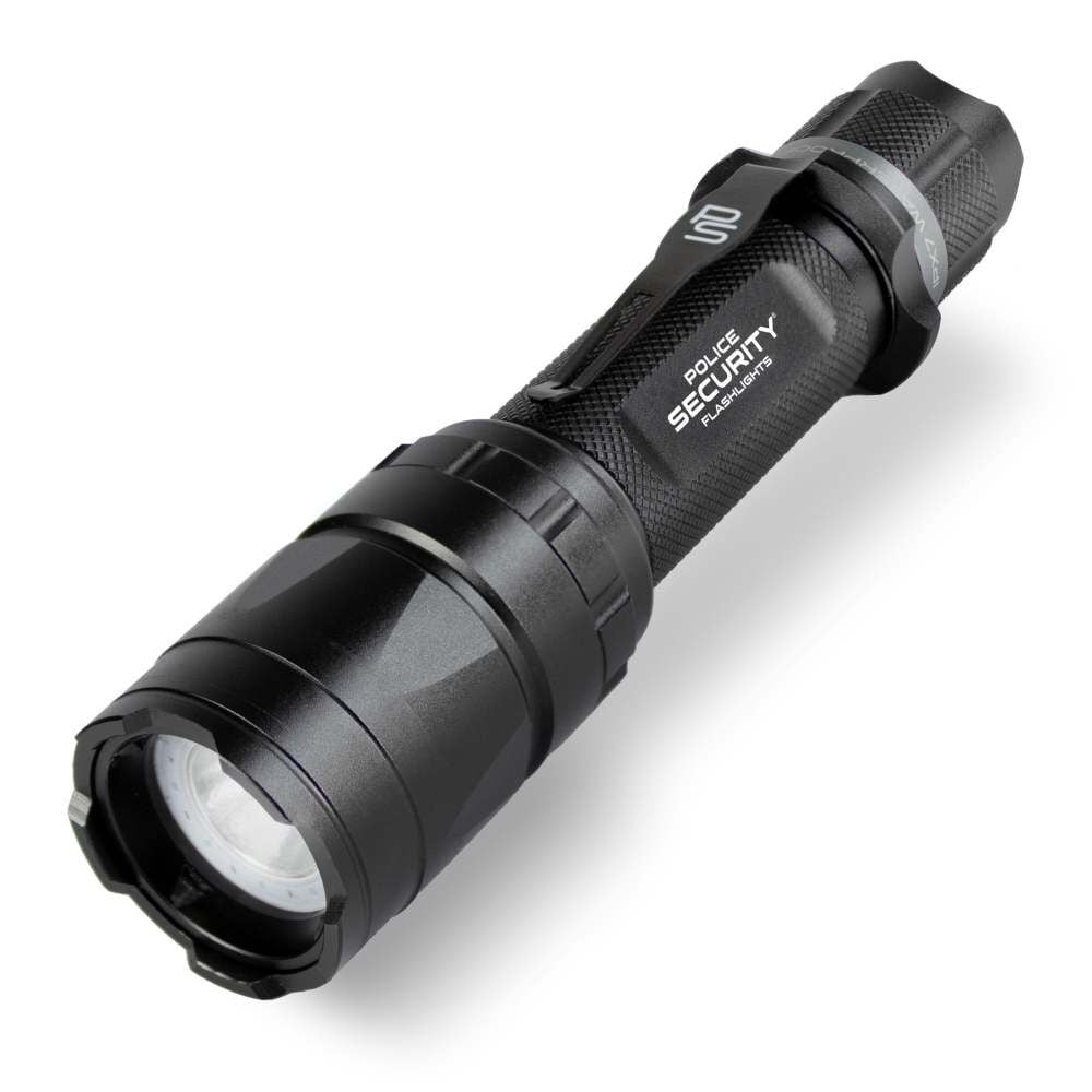Police Security TRAC TACT-R 1000 Lumens 18650 Battery Powered UV Flashlight – 98868