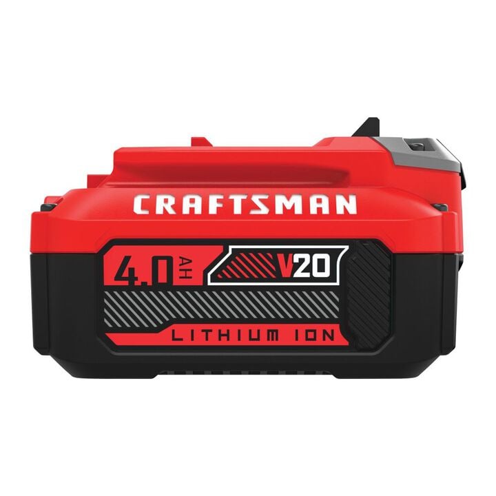 CRAFTSMAN V20 20V 4Ah Lithium Ion Power Tool Battery Pack with Fuel Indicator, large image number 3