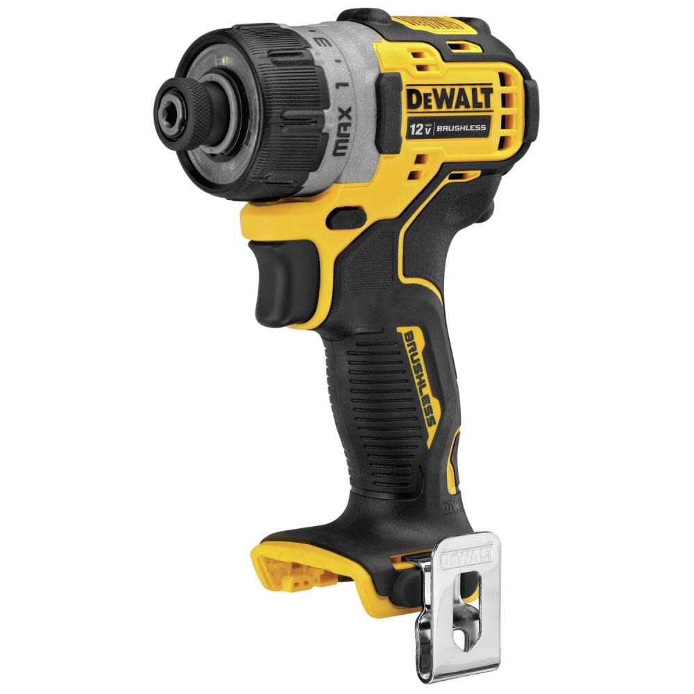 DEWALT XTREME 12V MAX Brushless 1/4 in. Cordless Screwdriver & 12V 2Ah Battery Bundle, large image number 3