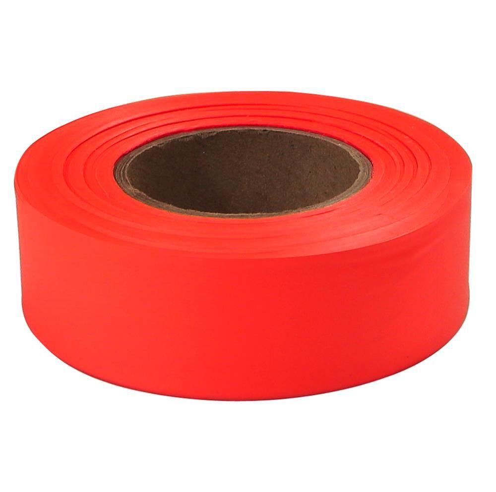 Empire Level 200 ft. x 1 in. Orange Flagging Tape, large image number 1