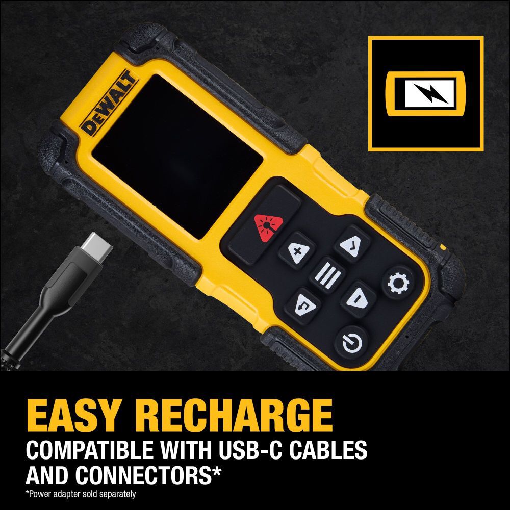 DEWALT 200 Ft Lithium-Ion Laser Distance Measurer, large image number 9