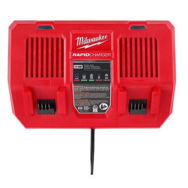 Milwaukee M18 Dual Bay Simultaneous Rapid Charger, large image number 13