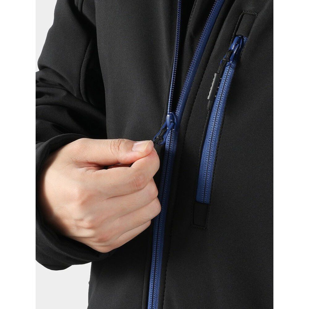 5x heated jacket top