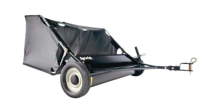 Agri-Fab 42 Inch 12 Cu Ft Tow Behind Lawn Sweeper