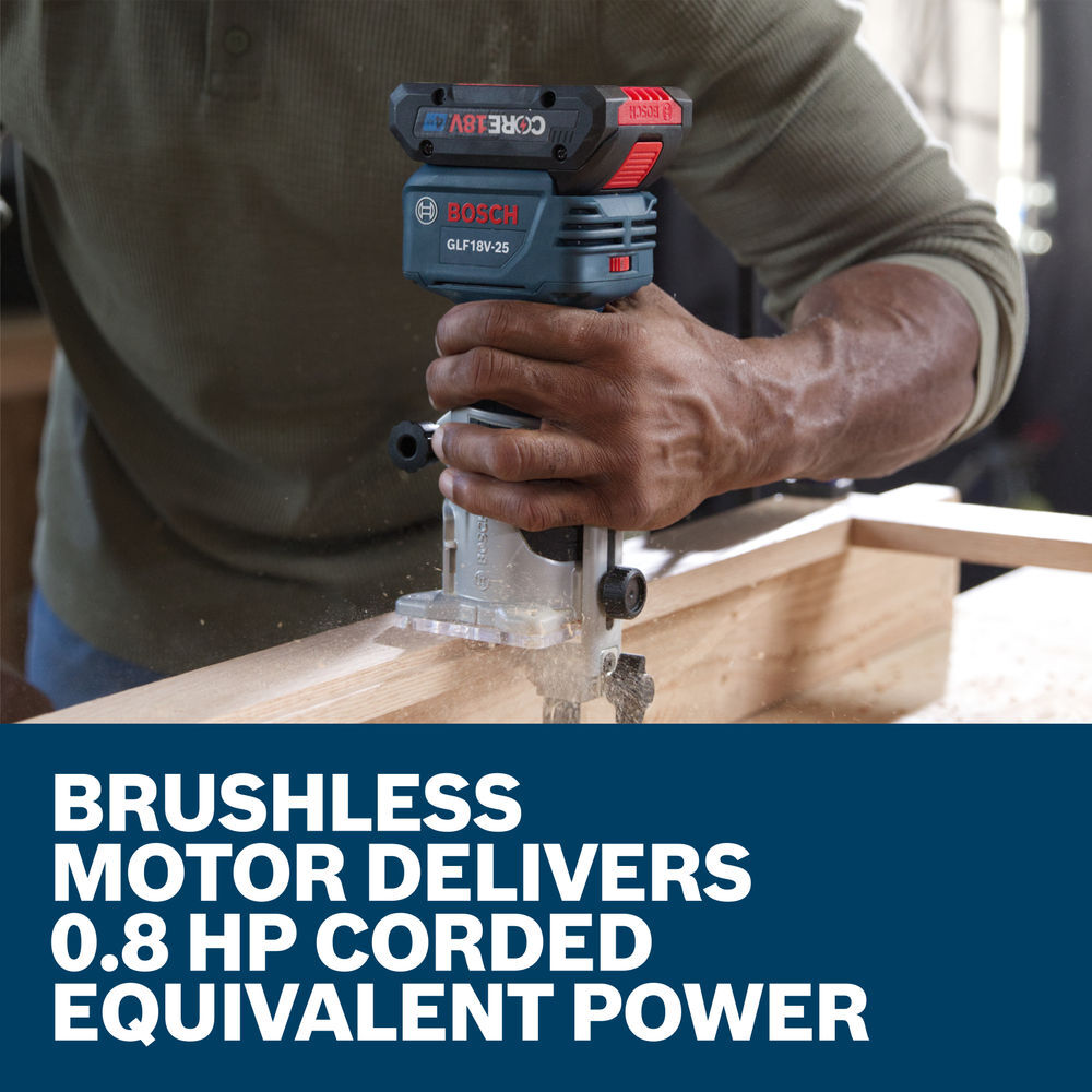 Bosch 18V Laminate Trim Router (Bare Tool), large image number 3