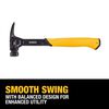 DEWALT 16 oz Steel Rip Claw Nailing Hammer, small image number 4