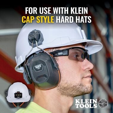 Klein Tools Earmuffs for Cap Style Helmets, large image number 5