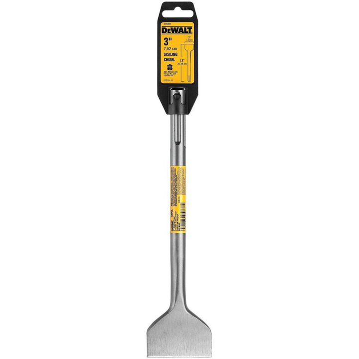 DEWALT 3 In. x 12 In. Scaling Chisel SDS Max Shank, large image number 3