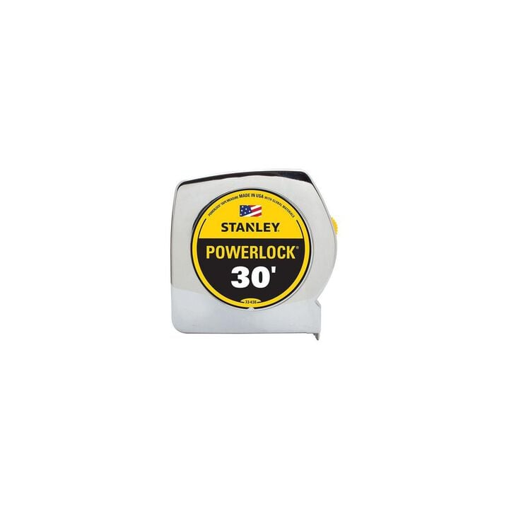 Stanley 30 ft. x 1 in. PowerLock Classic Tape Measure, large image number 1